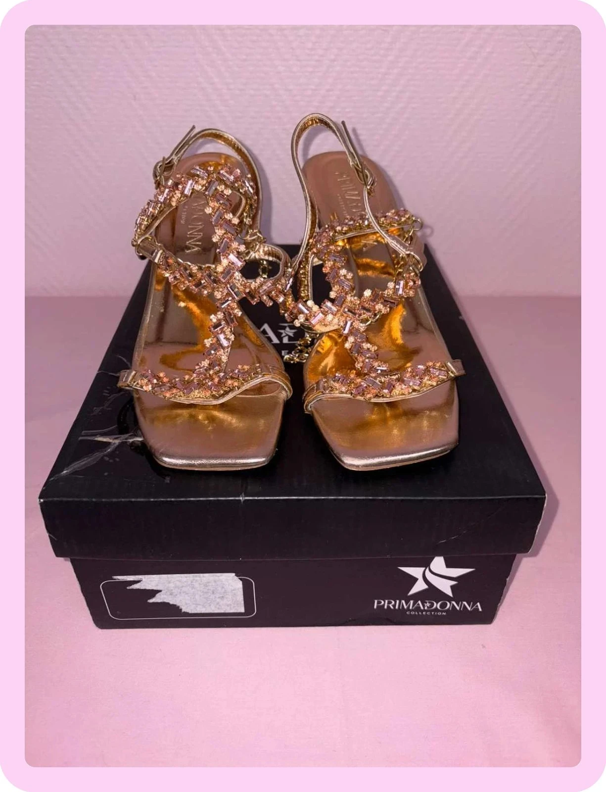 Shiny women's footwear Primadonna heeled sandal – photo 4